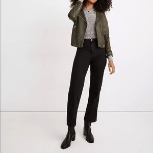 Madewell slim wide jeans